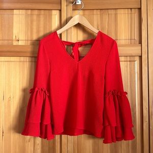 Beautiful Red Blouse
